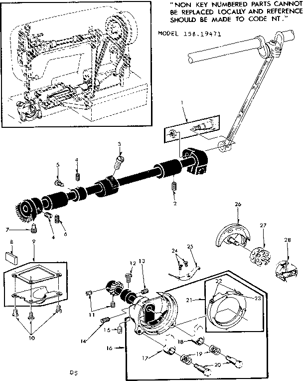 SHUTTLE ASSEMBLY