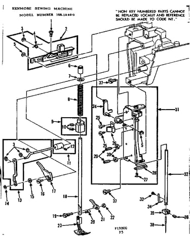 Presser bar assembly