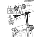 Kenmore 15819801 clutch wheel assembly diagram