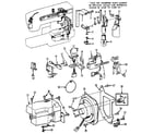 Kenmore 15819801 motor assembly diagram