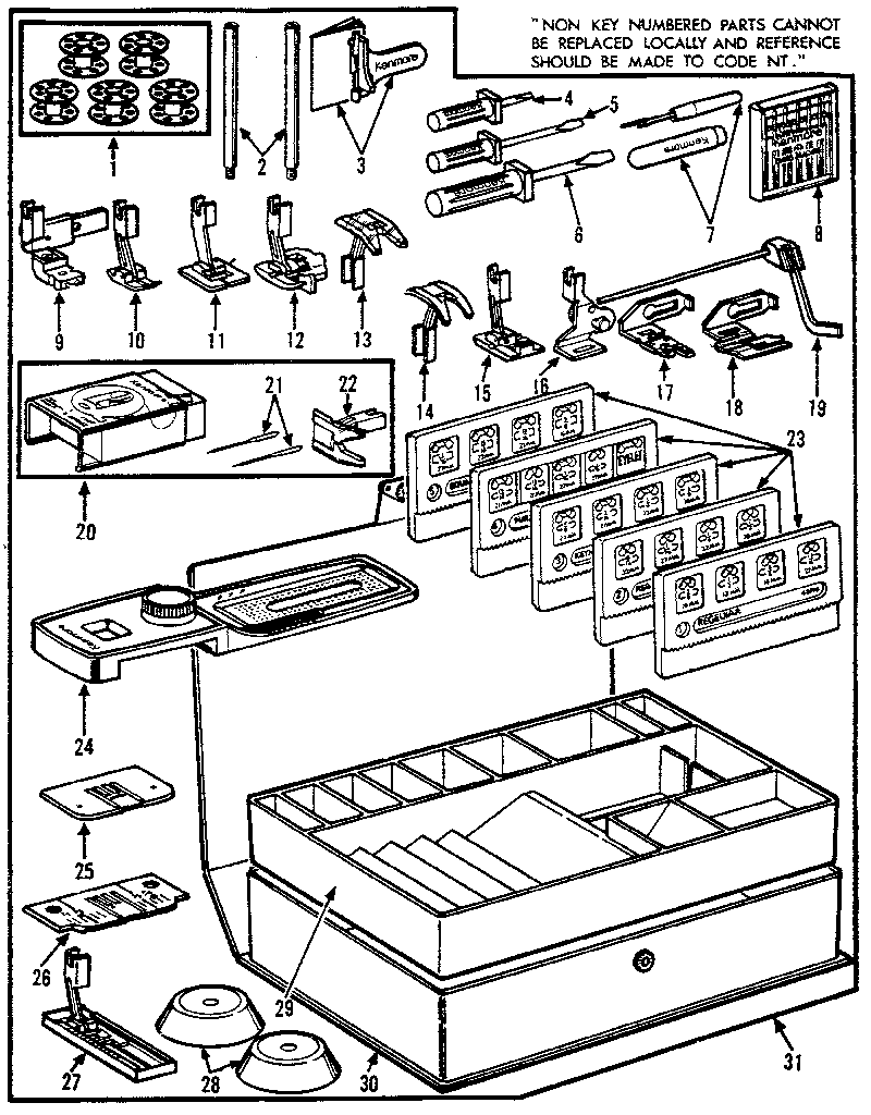 Attachment parts