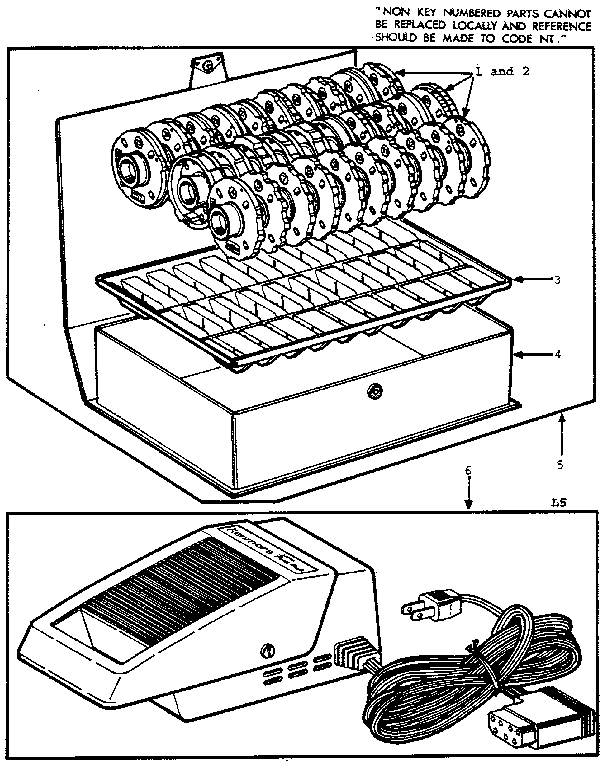 Pattern disc and foot control