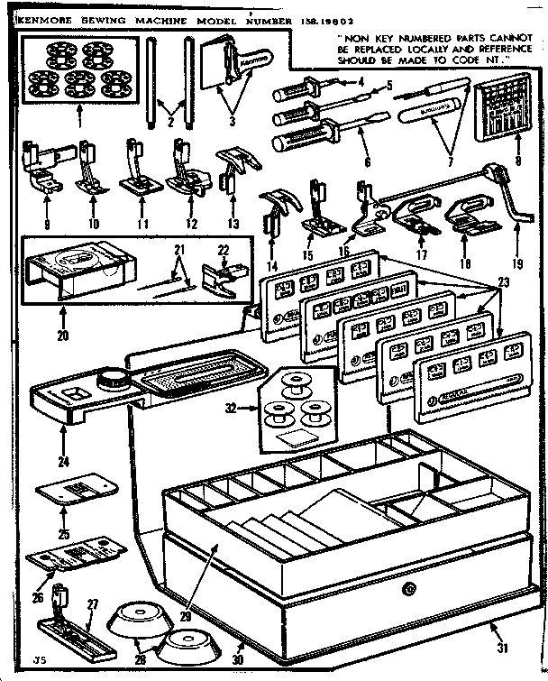 Attachment parts