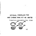 Kenmore 9119267421 optional pan and rings diagram