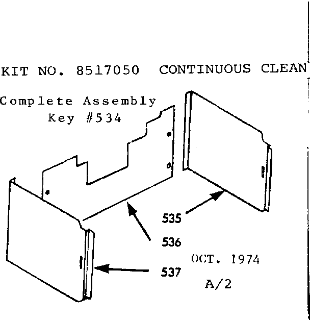 Optional oven liner