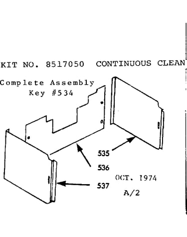 Optional oven liner
