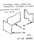 Optional oven liner