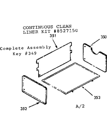 Optional oven liner