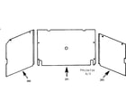 Kenmore 1039786740 optional oven liner diagram