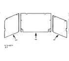 Kenmore 1039886941 optional oven liner diagram