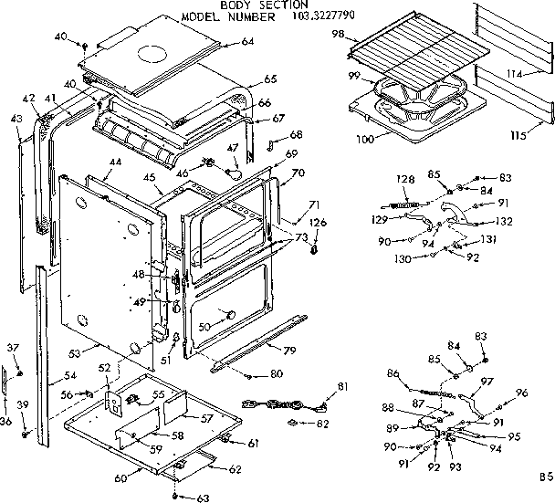 Body section