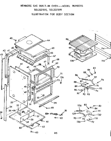 Body section