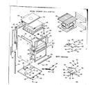 Kenmore 1033247301 body section diagram