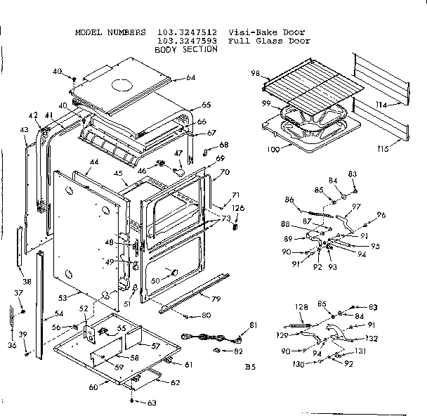 Body section