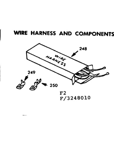Wire harness and components