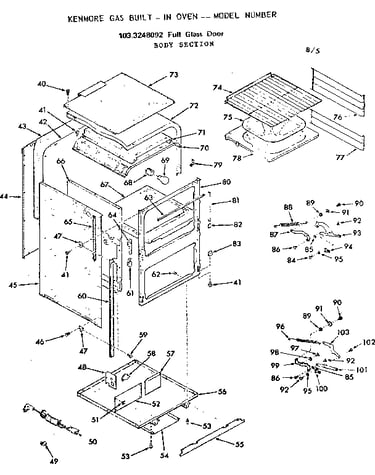 Body section