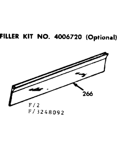 Filler kit no. 4006720