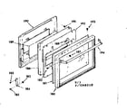 Kenmore 1033248290 door diagram