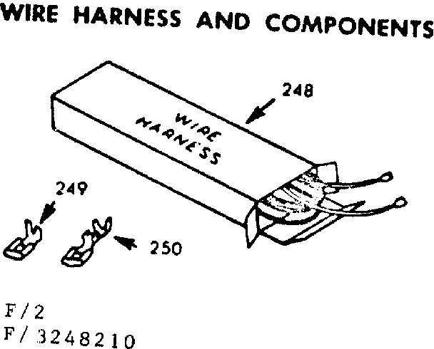 Wire harness and components