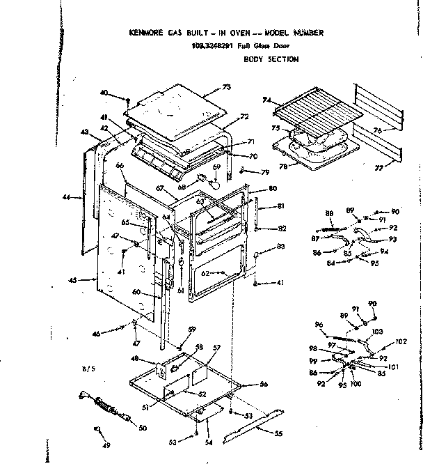 Body section