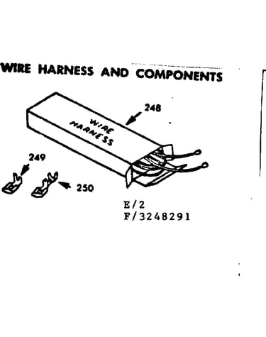Wire harness and components