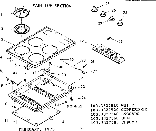 Main top section