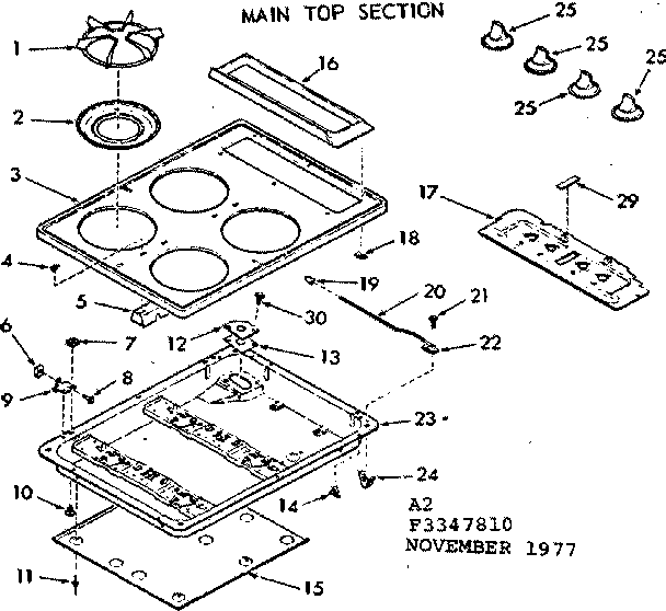 Main top section