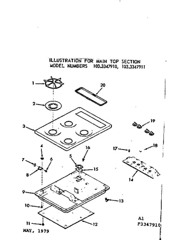 Main top section