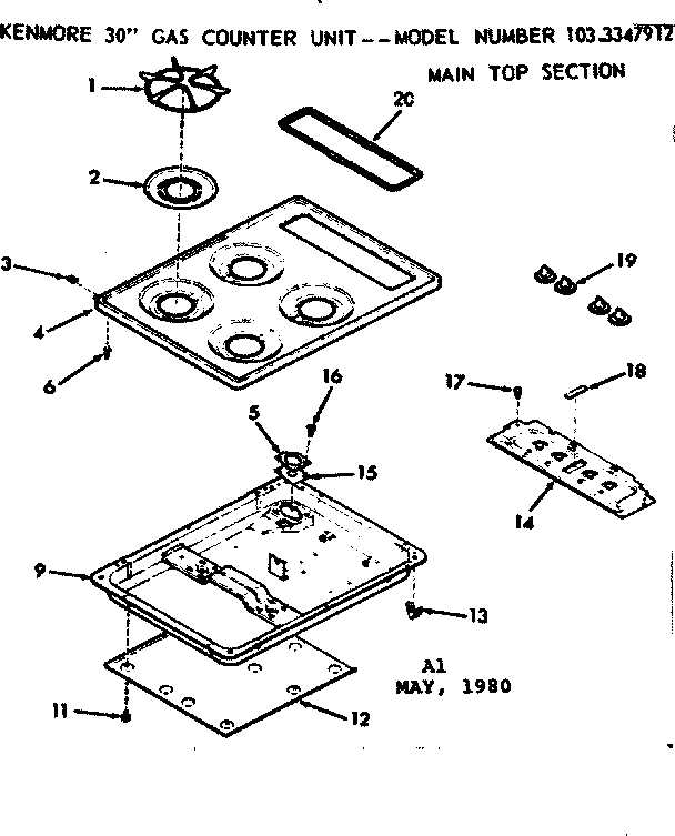 Main top section