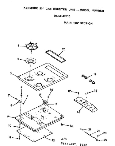 Main top section