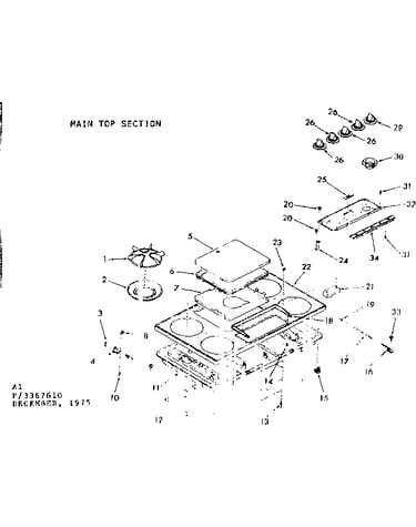 Main top section