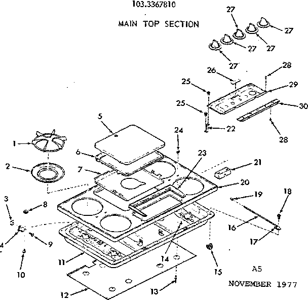 Main top section