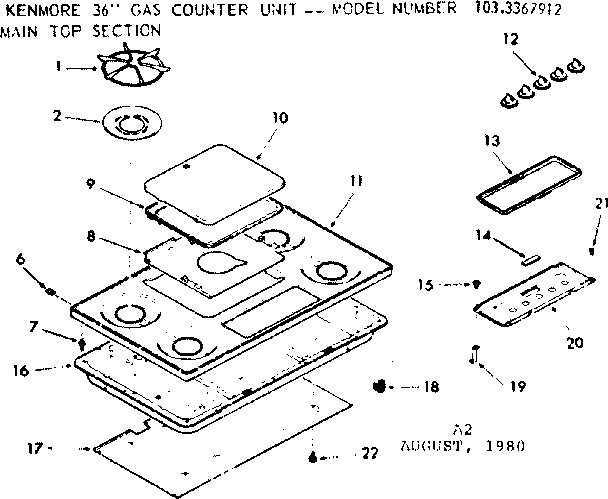Main top section