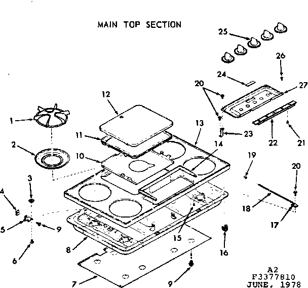 Main top section