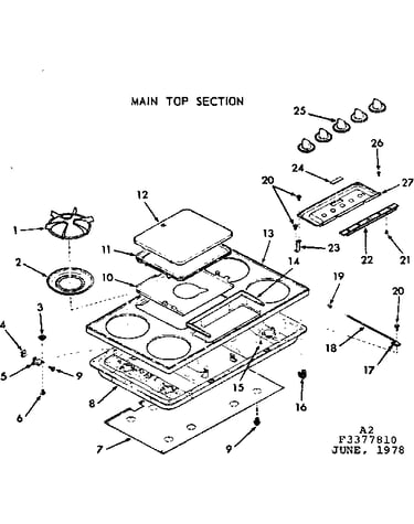 Main top section