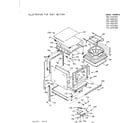 Kenmore 1034227201 body section diagram