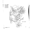 Kenmore 1034227222 body section diagram