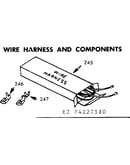Wire harness and components