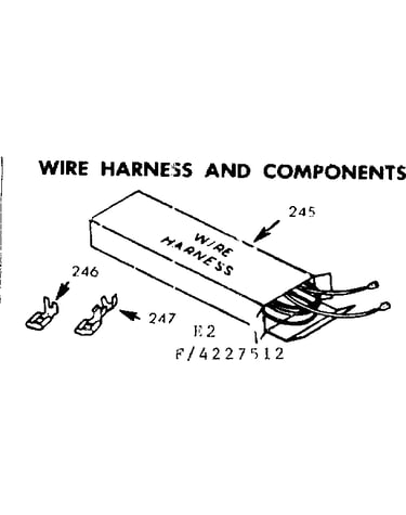 Wire harness and components
