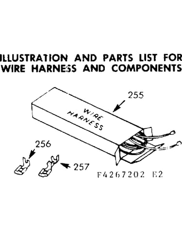 Wire harness & components