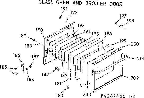Full glass upper & lower doors