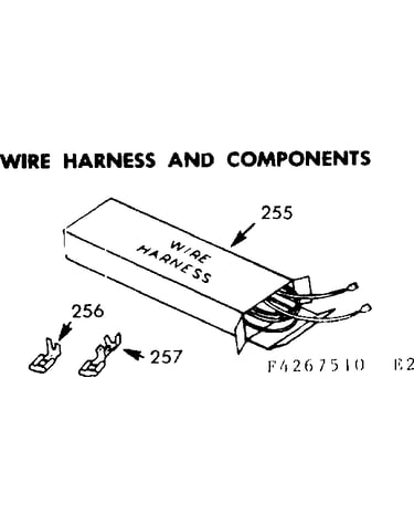 Wire harness and components