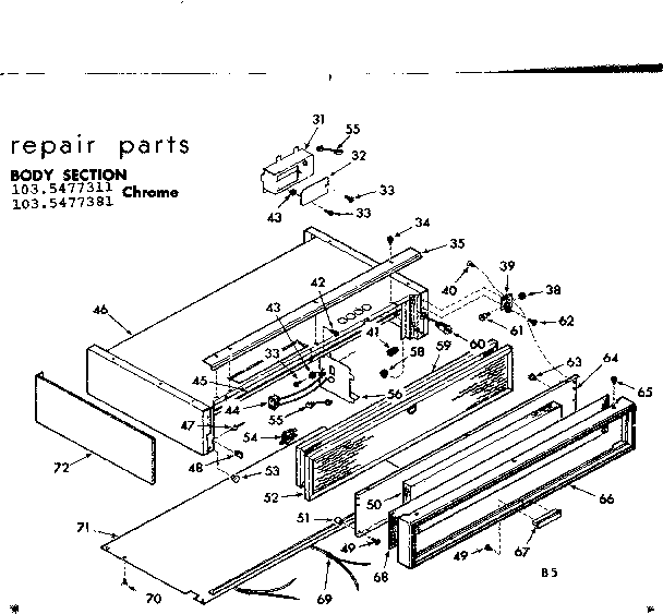 Body section