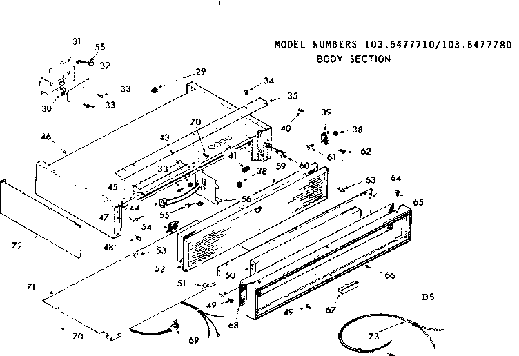 Body section