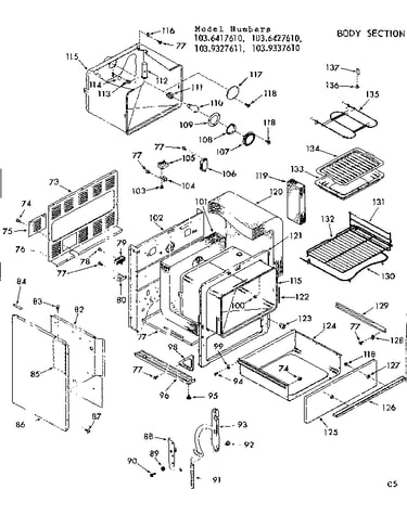 Body section