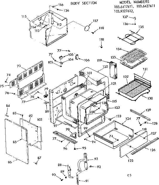 Body section