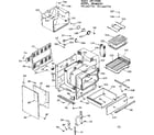 Kenmore 1036437710 body section diagram