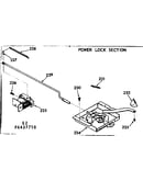 Power lock section