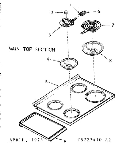Main top section