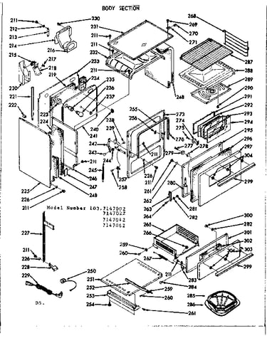Body section